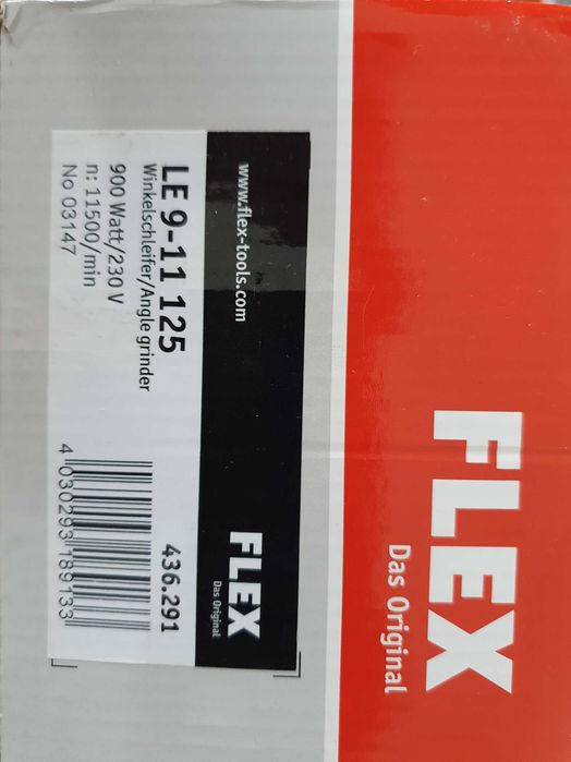 Polizor unghiular FLEX LE 9-11 125mm