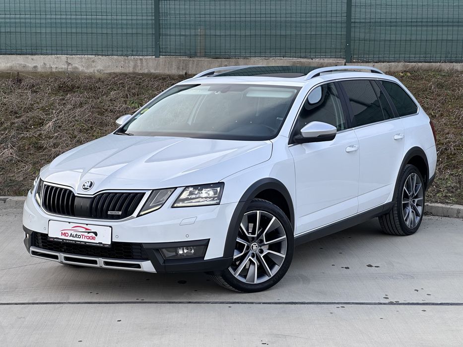Skoda Octavia SCOUT - 2017 /2.0 TDI DSG 4x4 / Panoramic / RATE / Keyless GO&Entry / Full LED / Apple CarPlay