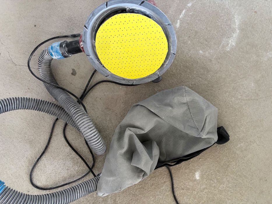 Шлайфмашина за стени и тавани Raider RD-DS09 2LED 950W Ø180мм