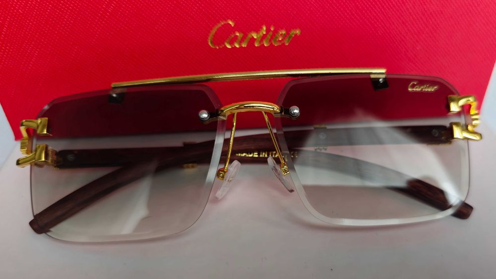 Pachet Ochelari de soare Cartier Leopard, factor de protectie UV400