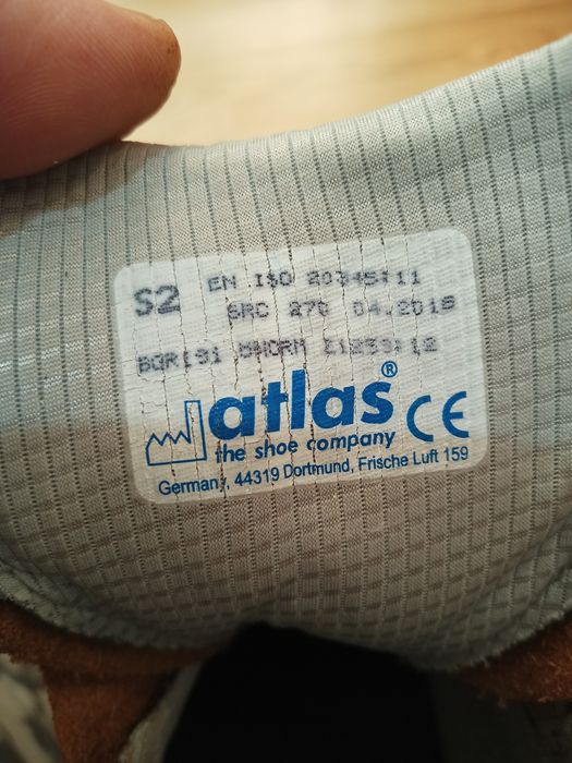 Bocanci de lucru Atlas nr 46 noi