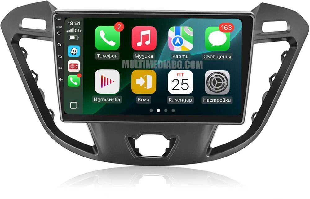 Ford Transit 2013-2021 Мултимедия Навигация Android
