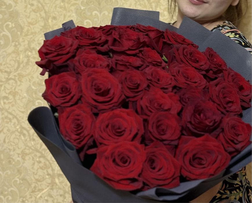 букет метр розаа