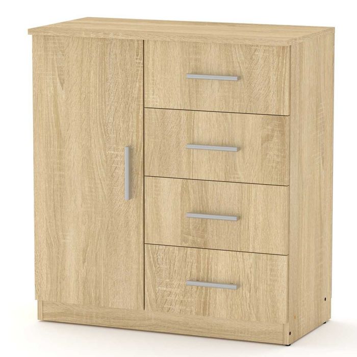 Нов! Скрин Компанит Комод-4+1А