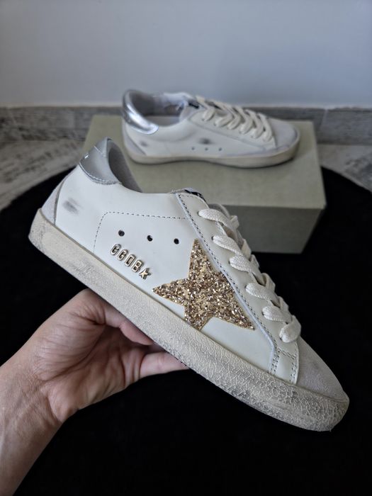 Golden Goose Super-Star Chanpaghe Glitter Star