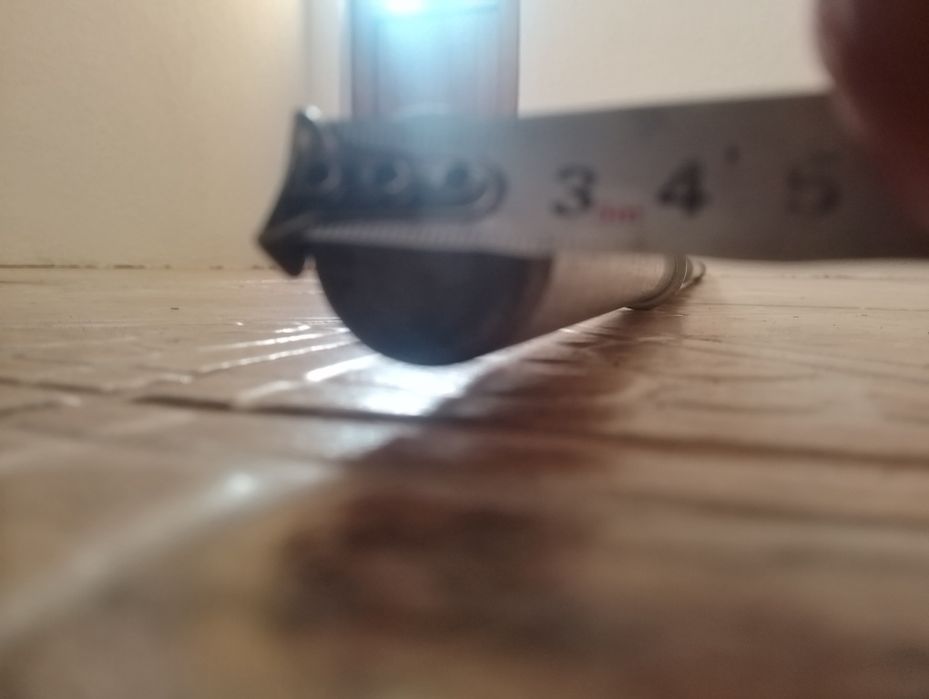 Прав лост за лежанка 155см 3смширок