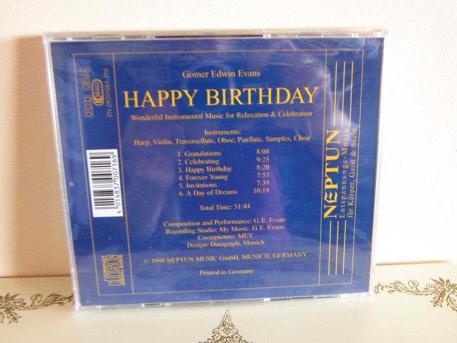 cadou rar Happy Birthday Wonderful  Relaxation&Celebretion nou,sigilat