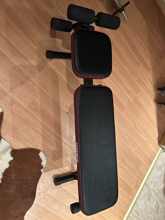 Bancă exerciții Corength Bench 500 Fold, rabatabilă, stare perfectă