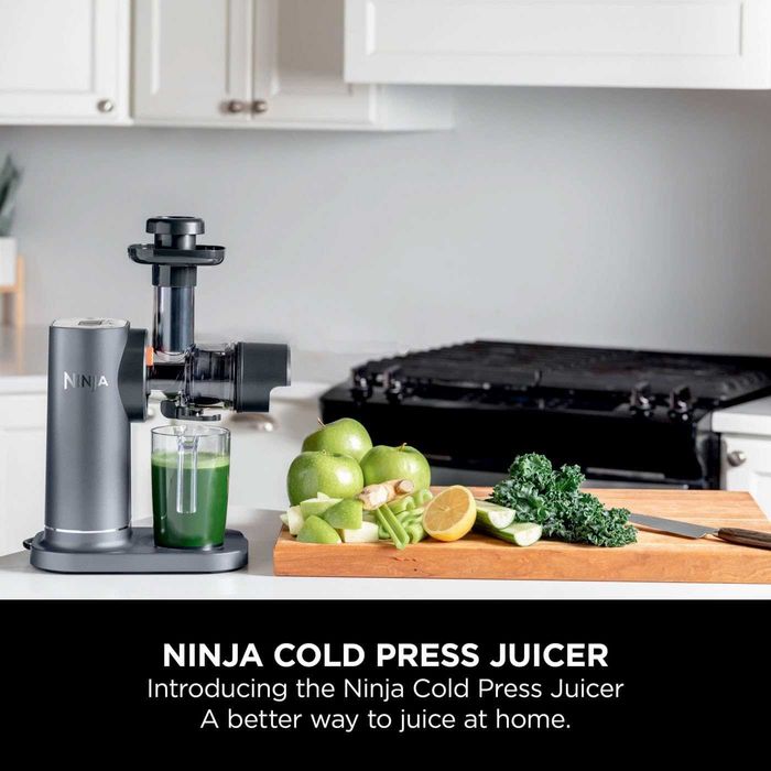 Бавнооборотна сокоизстисквачка Ninja Cold Press NeverClog (JC151EU)