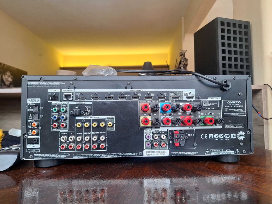 Onkyo tx nr 616 и Onkyo tx sr 600 e