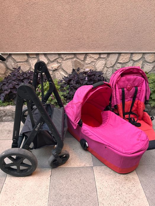 Детска количка Cybex Balios S – кош за новородено + седалка