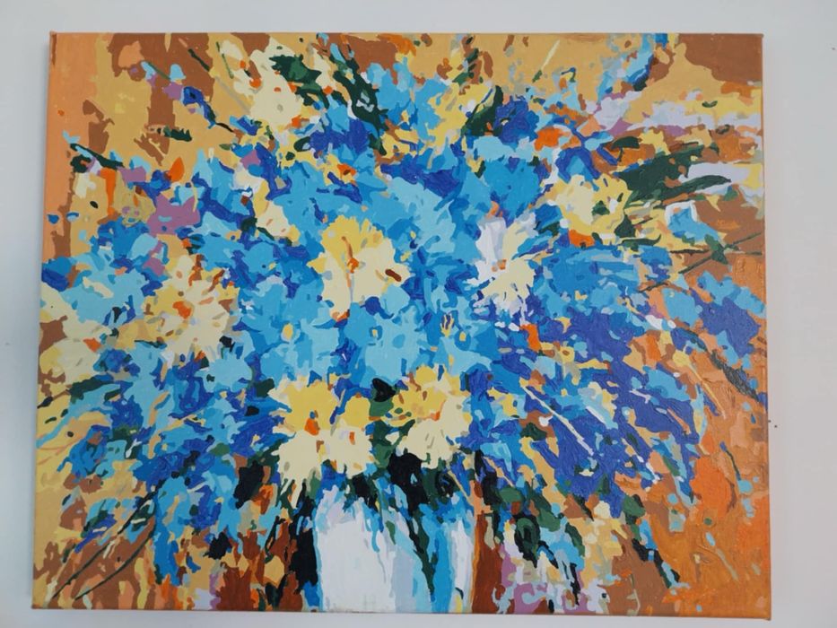 Tablouri pictate pe panza - tehnica picturii pe numere