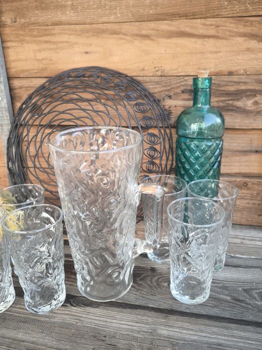 Комплект кана и чаши 6 броя