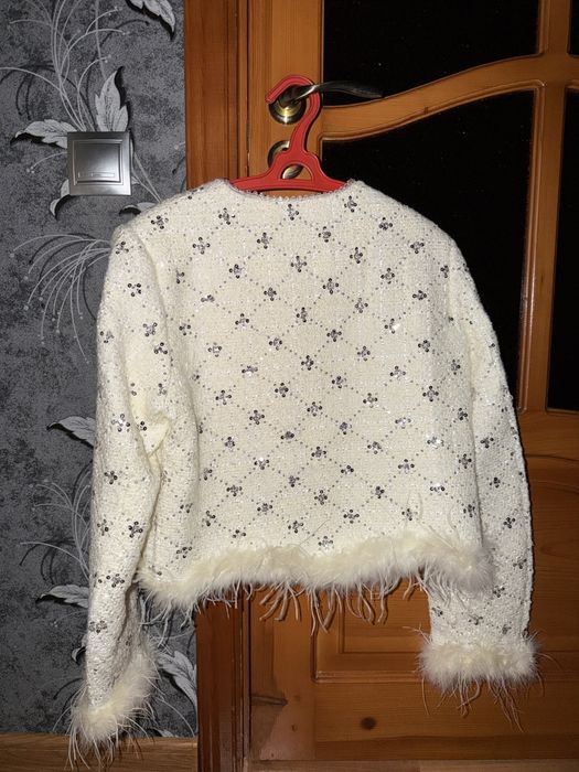 Продам твидовый пиджак размер М