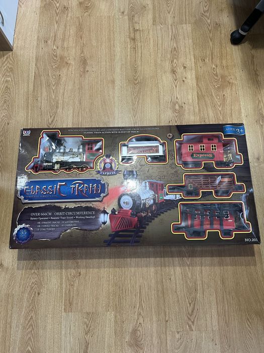 Детско Влакче с Батерии и Звуци