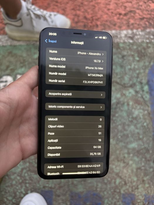 Iphone xs max impecabil