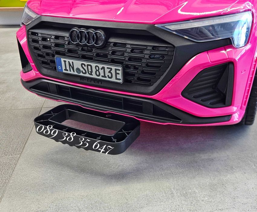 ТОП ЦЕНА!НОВО!Акумулаторен джип Audi SQ8 с 12V батерия,EVA гуми,кожена седалка,Bluetooth