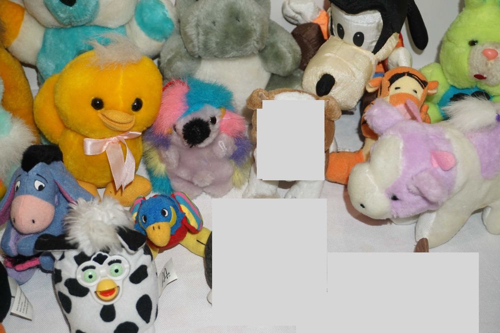 Лот от стари плюшени играчки от 90-те McDonald's и Barzakov