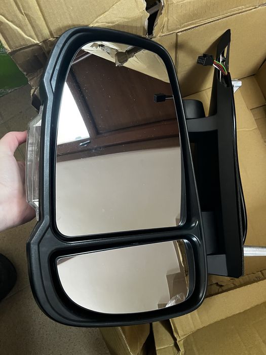 Външно ляво огледало за бус Фиат Дукато, Пржо Боксер, Ситроен Берлинго