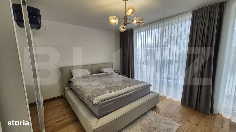 Casa cu 3 dormitoare, 100 mp, teren 202 mp, zona Baritiu