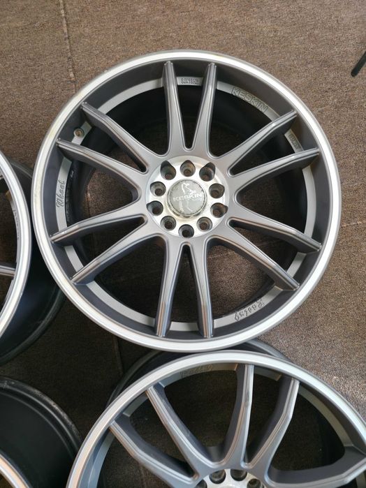 4 Jante Aliaj 5x112 / 5x120 8J ET 45 - Keskin Racing BMW Seria 1 Seria 3 Seria 5 E60 F10 X3 X4 / Audi A3 A4 A5 A6 A7 / VW SKODA SEAT