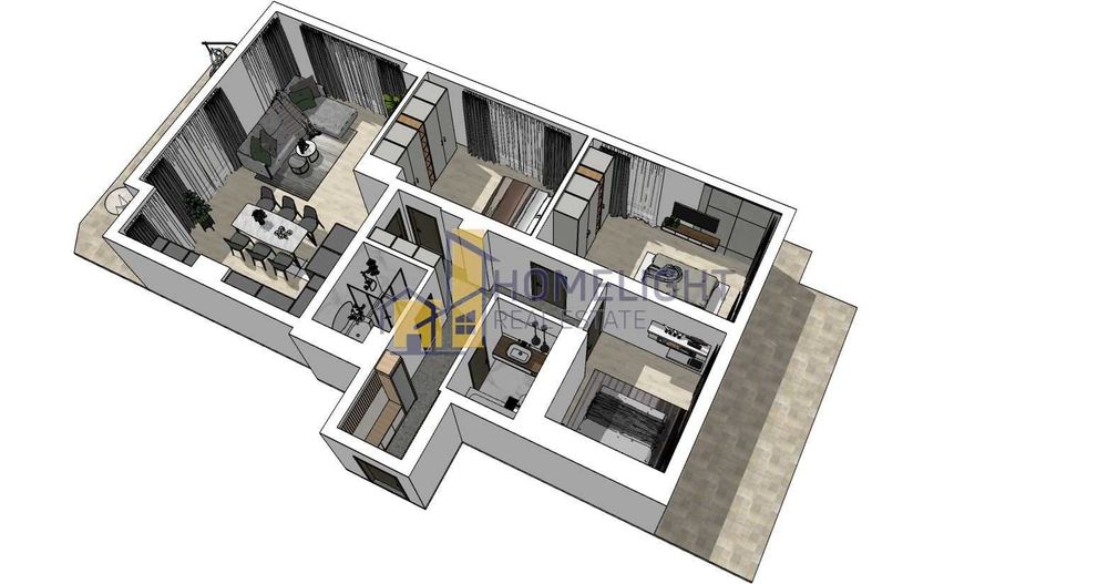 Продава се Четиристаен апартамент в София, Студентски град - 202 кв.м за 1912 €/кв.м - Снимка #10