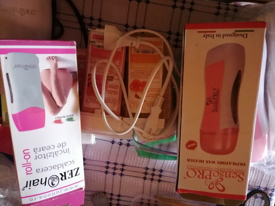 Încălzitor ceara si accesorii