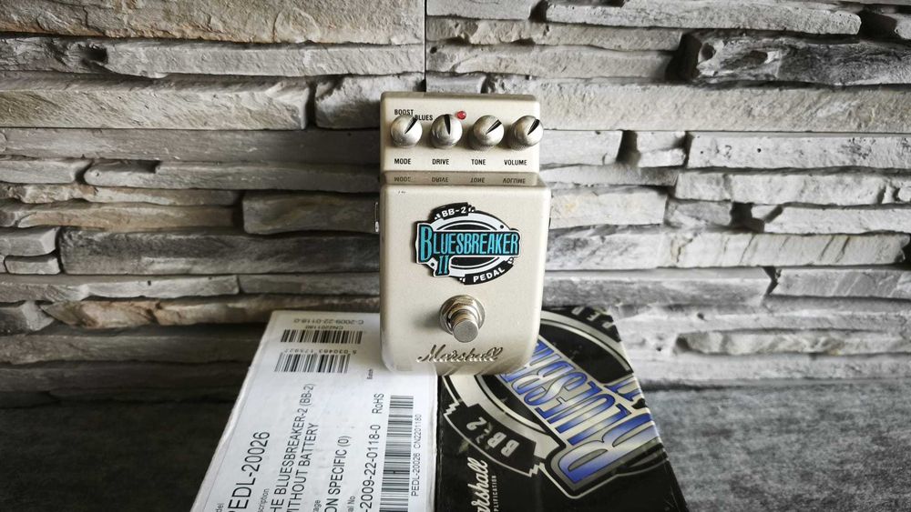 Marshall Bluesbreaker II – Pedală Overdrive / Distortion pentru chitară - GARANTIE 1 AN!