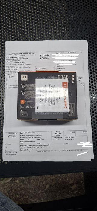 Boxă portabilă JBL GO 4 rezistentă la apă și praf