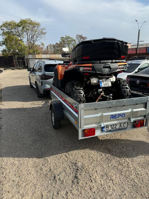 Inchiriez/transport remorca 750 kg Atv-moto-marfa
