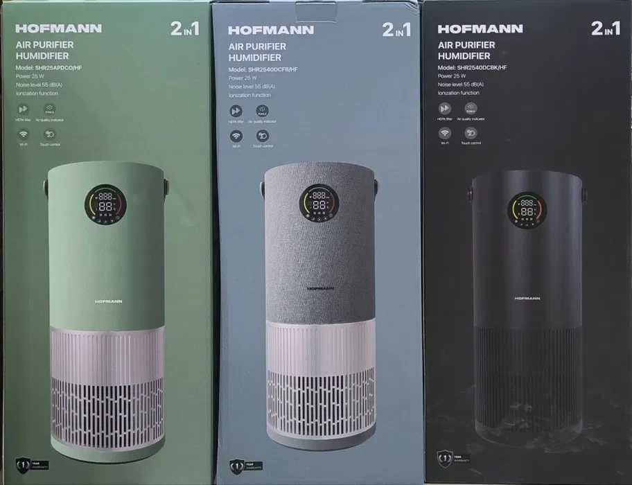 Увлажнитель и очиститель воздуха 2/1 Hofmann с доставкой и гарантией.