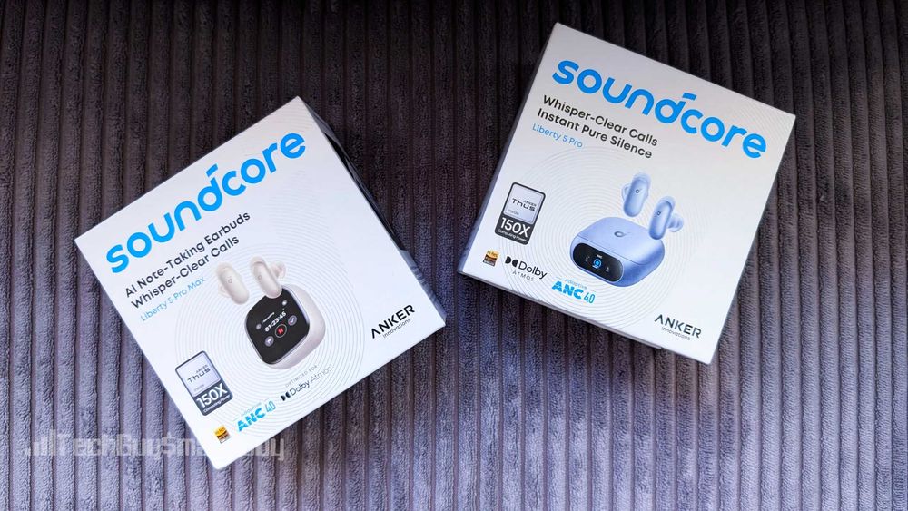 Anker Soundcore Liberty 5 Pro and 5 Pro Max Беспроводные наушники.