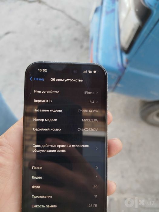 Iphone 14 pro kafolati bilan