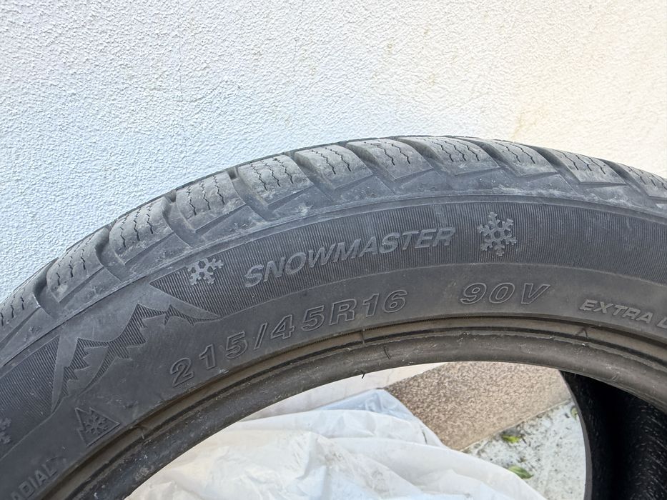 4 anvelope 215/45/R16 2x Minerva Radial F205  – DOT 0421 si 2x anvelope iarna Goodride SW608 Snowmaster – DOT 2023