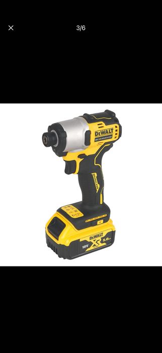 DEWALT DCK2063P2T-SFGB 18V 2 x 5.0Ah Li-Ion XR Brushless Cordless Twin Pack