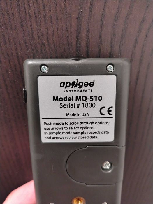 Професионален PAR / Квантов метър Apogee MQ-510 (за аквариуми и LED)