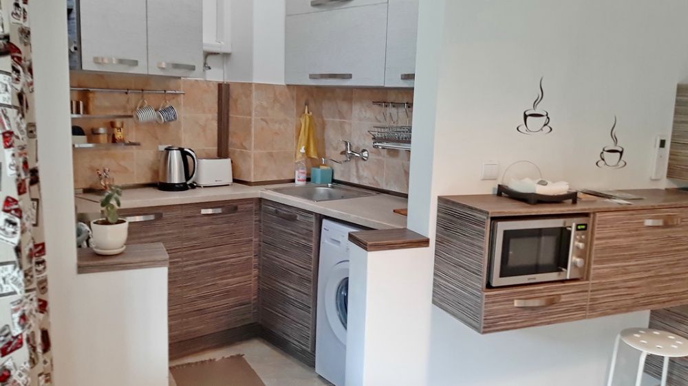 "500 стъпки до пясъка" 2-стаен ап. в топ-център