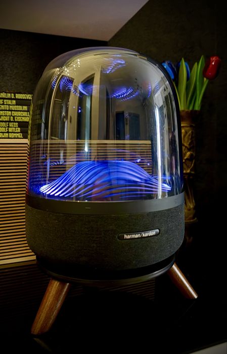 Sistem audio harman kardon aura studio 3 sunet 360 boxa harman kardon