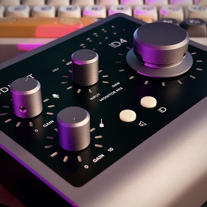 НОВАЯ звуковая карта Audient iD4 MK2