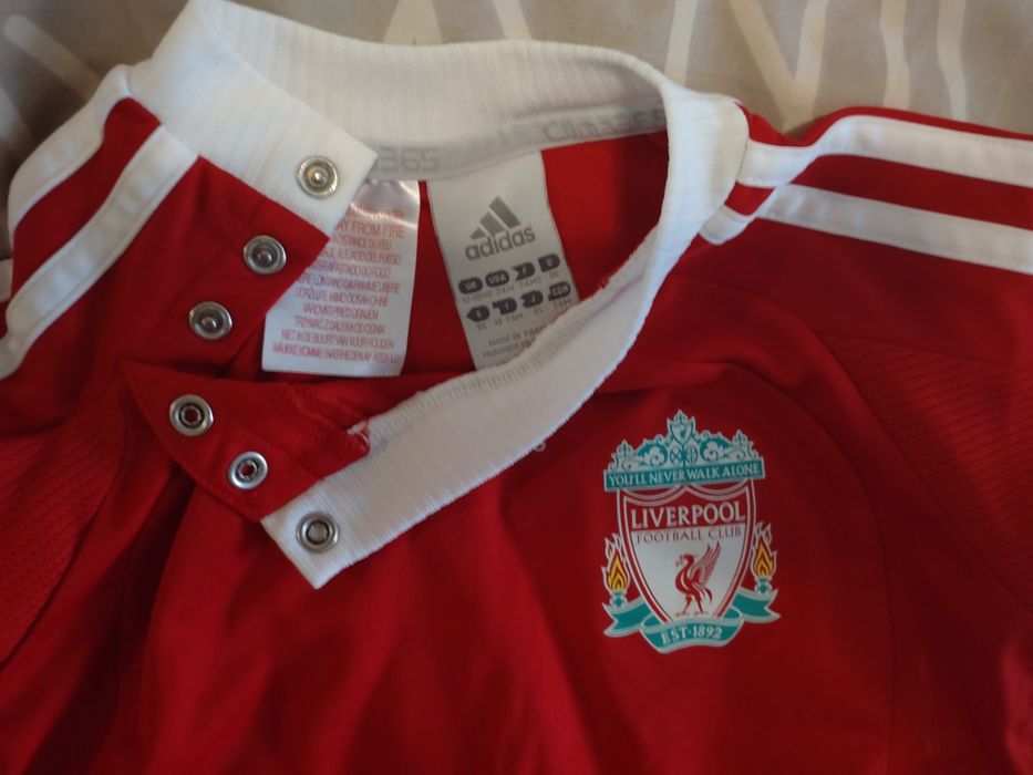Liverpool FC Adidas Climacool 2010-2011 Jersey, 12-24 months