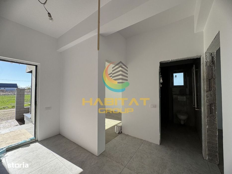 Casa individuala pe parter- 3 camere- teren 359mp- Vidra