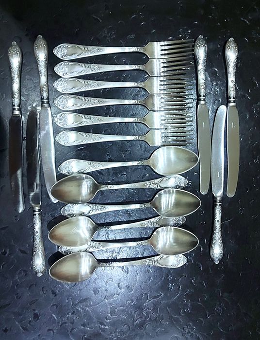 Мельхиоровый набор СССР