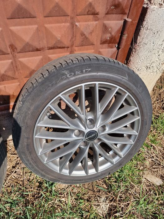 Jante BORBET R17 Cauciucuri Michelin Primacy 3