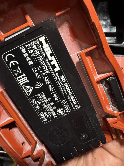 Hilti sd 5000 a22 rigips