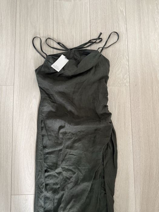 Нова рокля Mango 100% лен