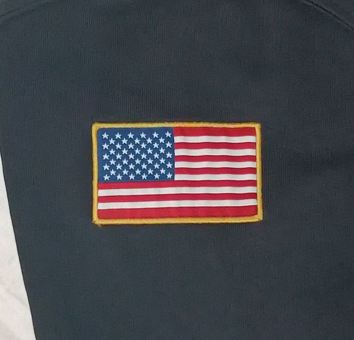 Alpha Industries NASA Shirt оригинална тениска M черна памучна фланелка