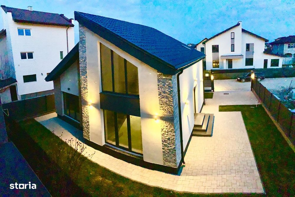 Vila premium 2026 cu living spectaculos + terasa 30 mp - Cornetu