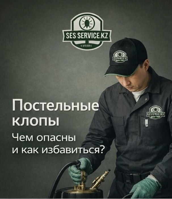 Уничтожим клопов и тараканов быстро и с гарантией