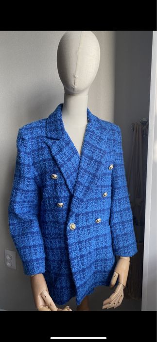 Пиджак твидовый