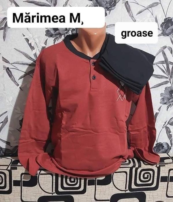 Pijamale bărbați ușor vătuite